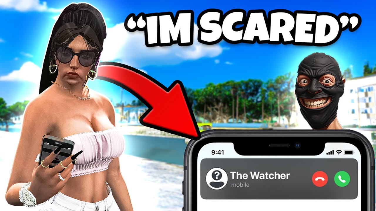 Creeping Out GTA RP Streamers Pt. 2! (THE WATCHER)