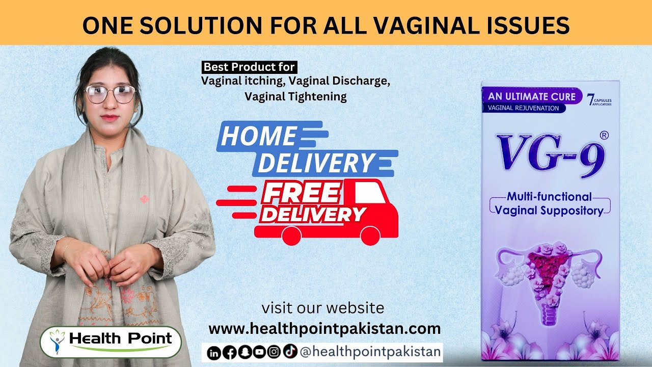 VG-9 Capsules | Product for Female Issues | Healthpoint Pakistan