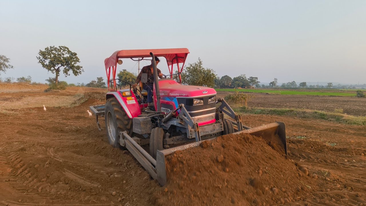  Arjun Novo 605 Tractor Se Khet Ki Jagah Level Kar Di | Full Farming Vlog 🚜31 December 2025