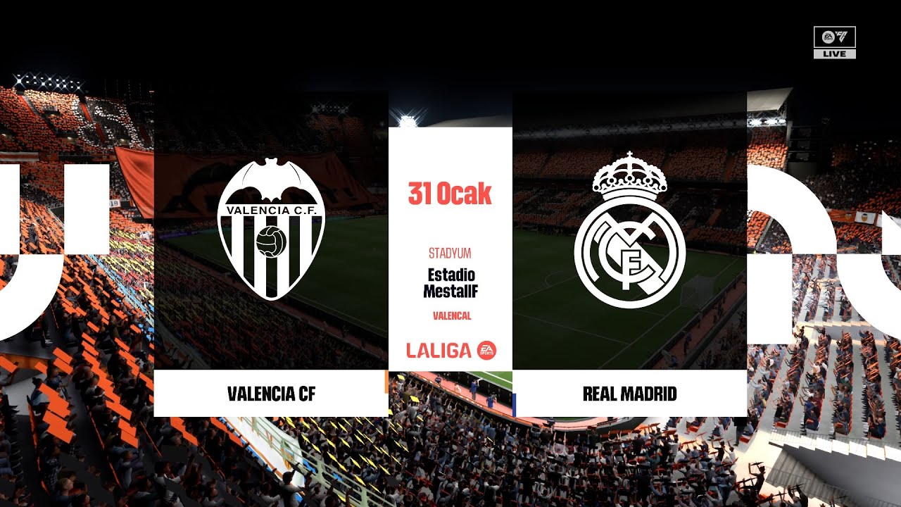 VALENCİA-REAL MADRİD|LALİGA|FC|