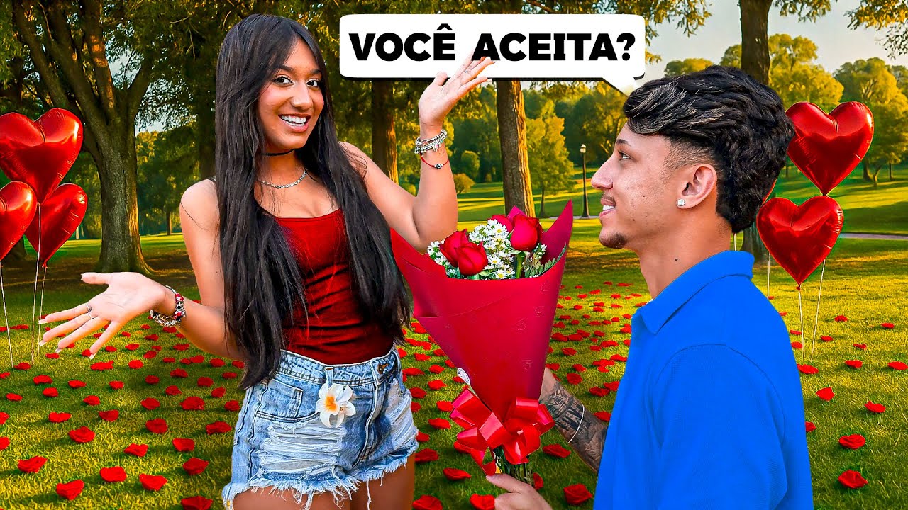 Finalmente Fiz Um Encontro Romântico com a Ananda *Ela Aceitou o Pedido*