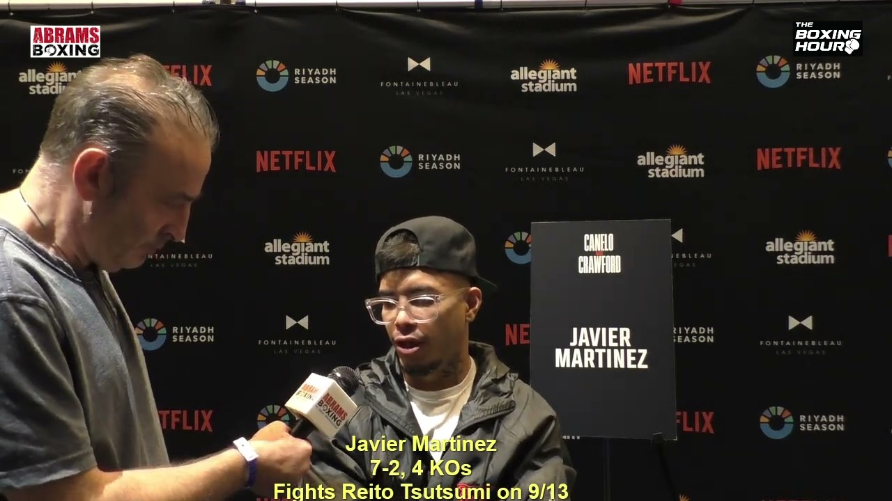 Javier Martinez Ready for Challenge of Reito Tsutsumi