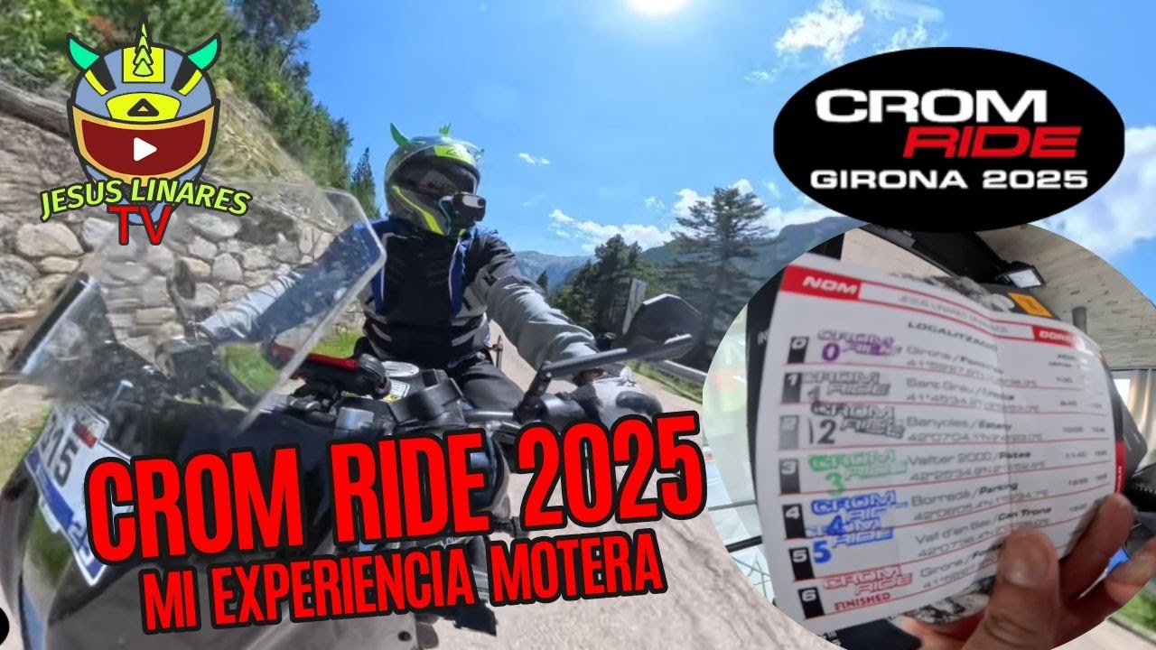 Motovlog | @Crom Ride  2025 🏍️ 15 HORAS EN MOTO por Girona | RUTAS ÉPICAS, RISAS y CAOS
