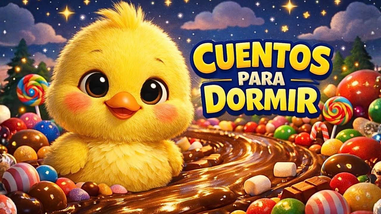 El Pollito Koko y El Río de Chocolate 🍫 | Cuentos Mágicos y Acogedores para Dormir 😴💤