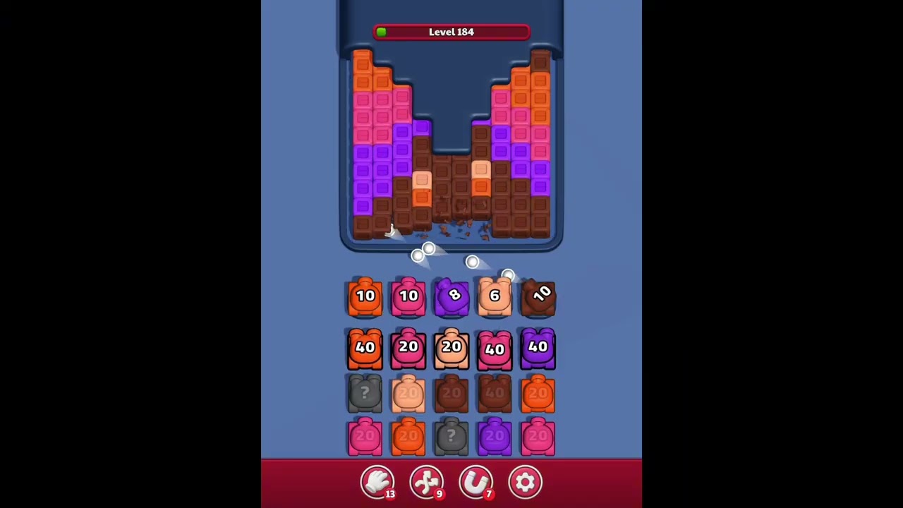 Color Block Crush Levels 181-182-183-184-185-186-187-188-189-190