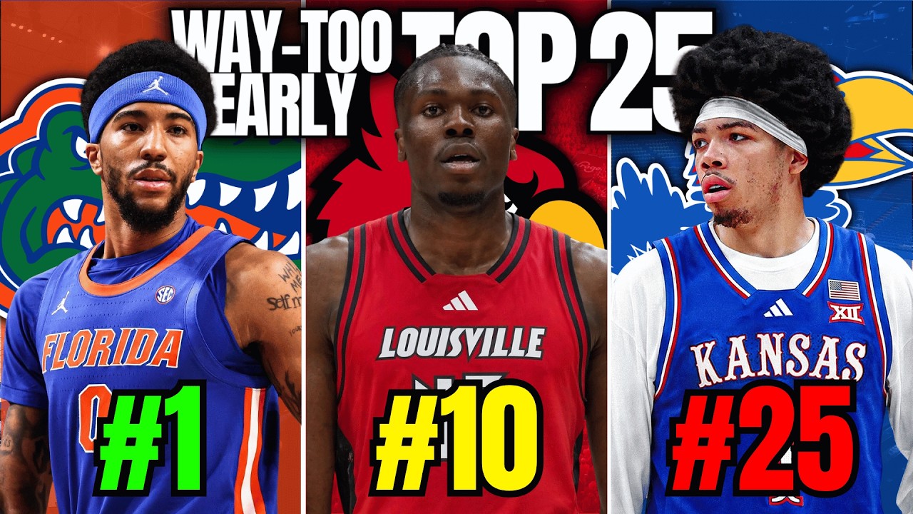 College Basketball Way-Too-Early Preseason Top 25 Rankings