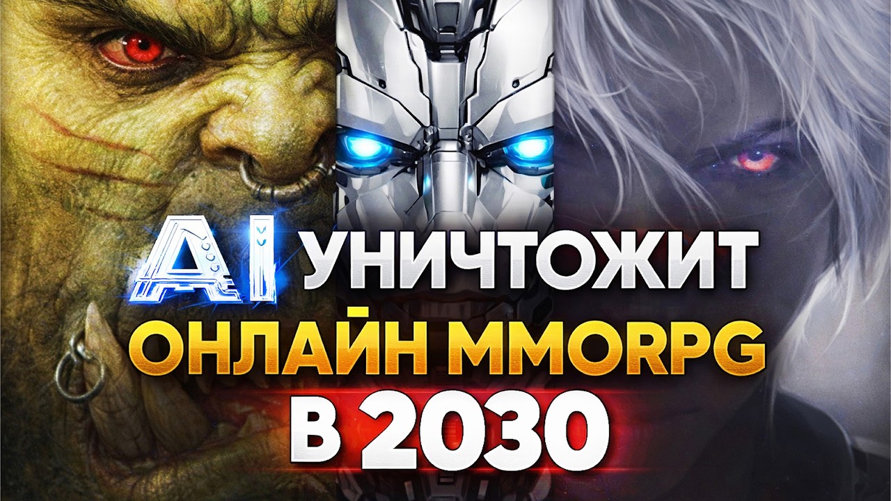 Искусственный интеллект в MMORPG | Неутешительный прогноз на 2030 год