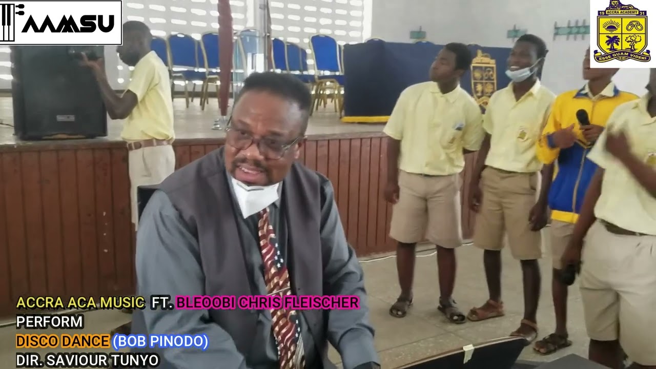 Accra Aca Music performs Disco Dance(Bob Pinodo) Feat.Bleoobi Chris Fleischer