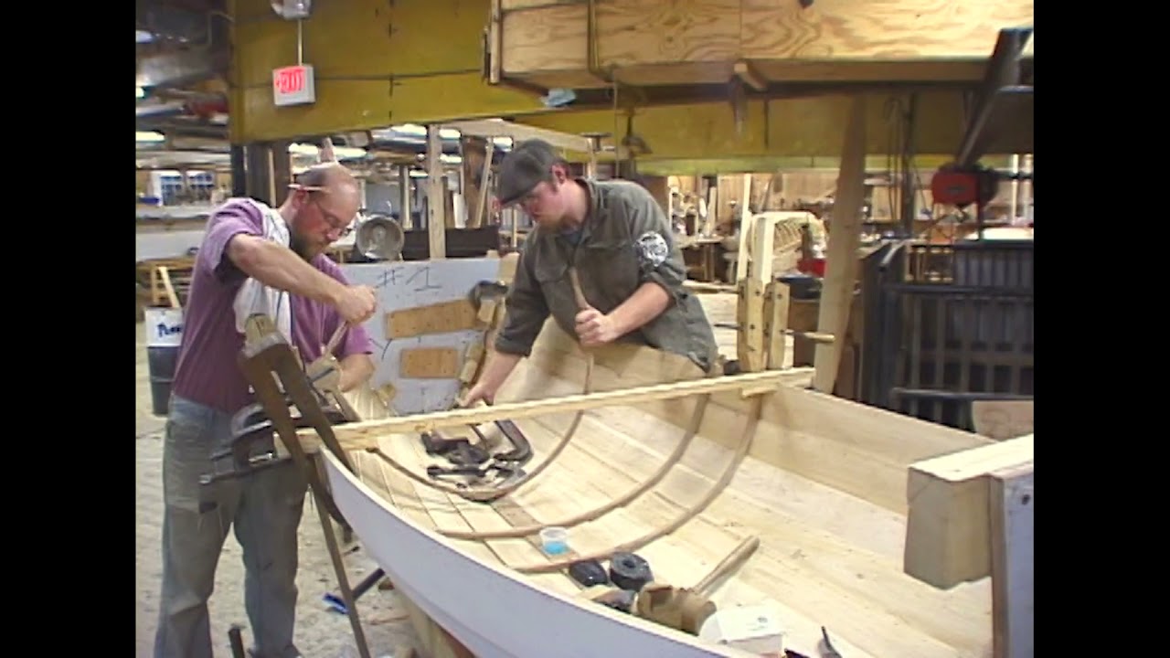 Peapods of the Maine Coast - Clip 44 - Stories - Bob Baker peapod construction - A'shop of Rockland