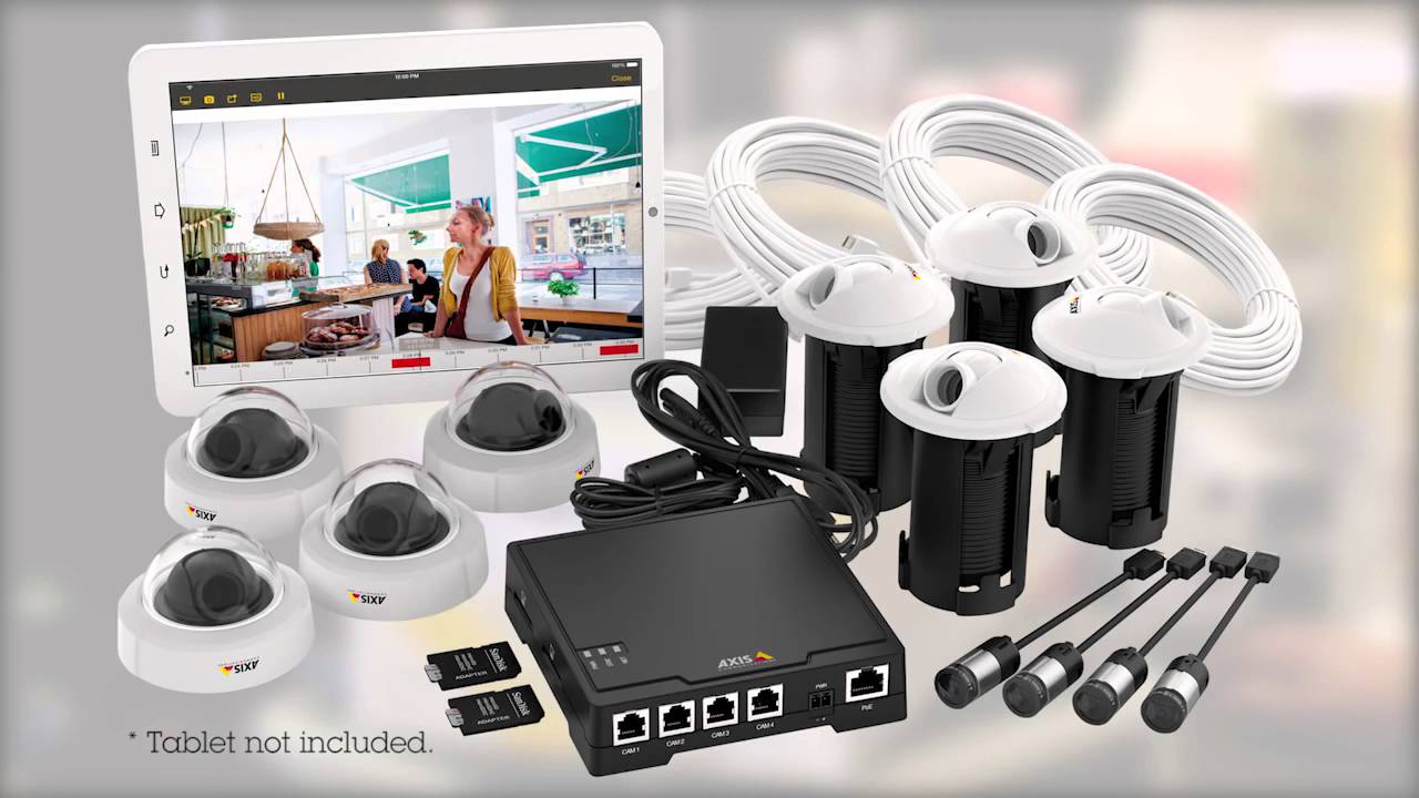 AXIS F34 Surveillance System &ndash; surveillance in one box