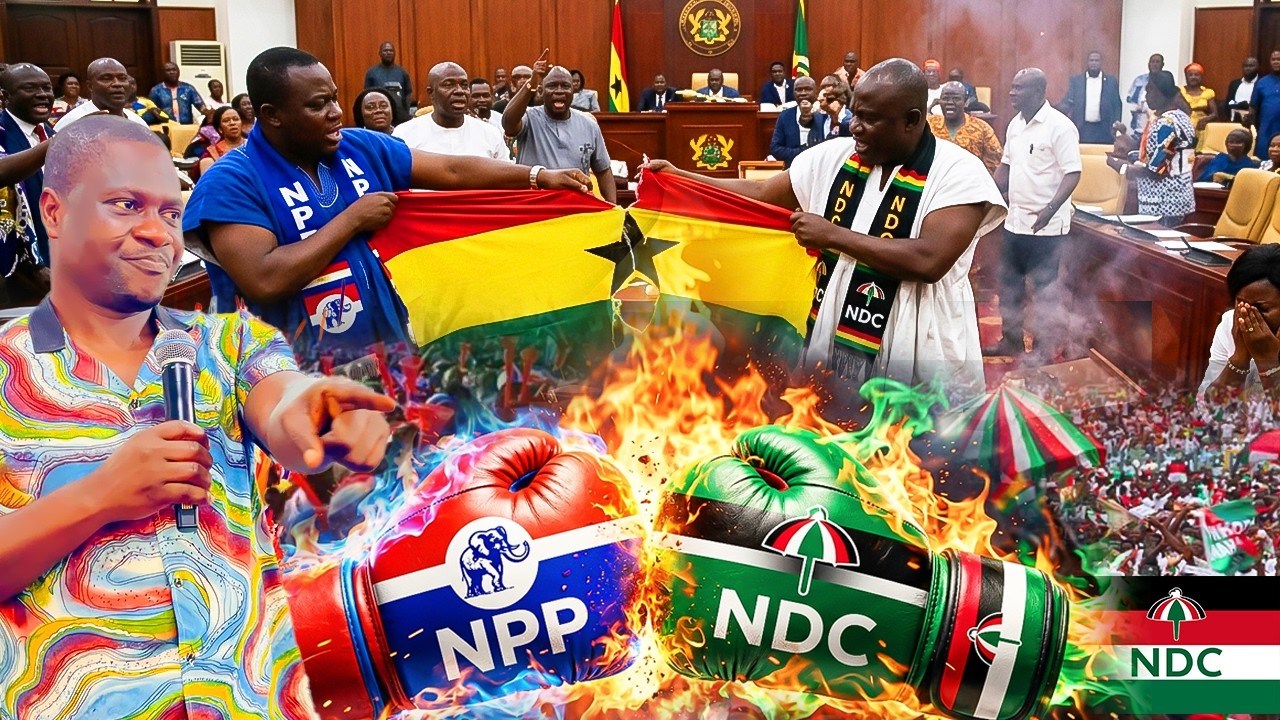 Я стал свидетелем недопонимания и ссор в парламенте между партиями NDC и NPP.