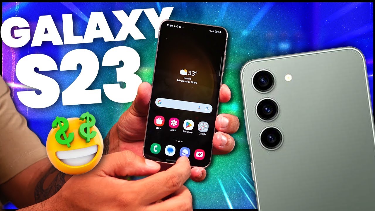 O GALAXY S23 é um BOM top de LINHA CUSTO-BENEFÍCIO! 🤩