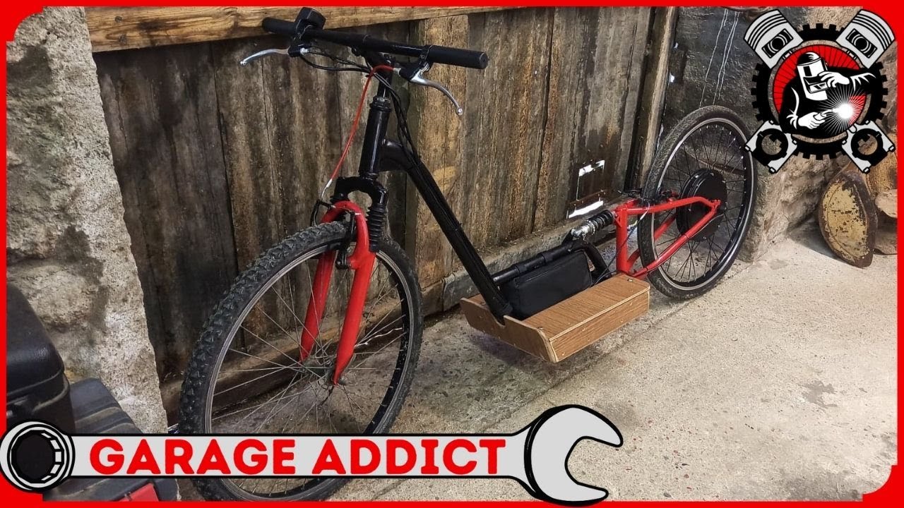 fabrication d'une trottinette tout terrain électrique 🛠️ 48 V 1000W
