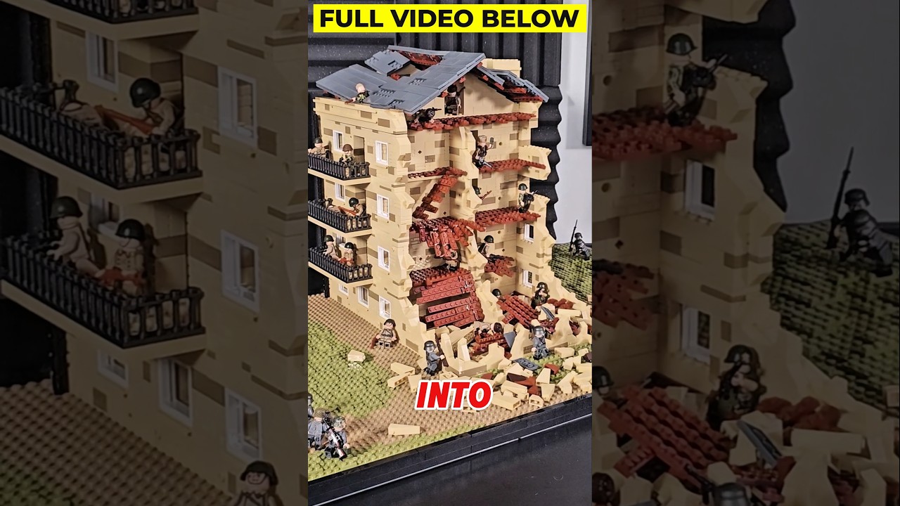 I Built This Massive PAVLOV'S HOUSE Lego WW2 Moc!