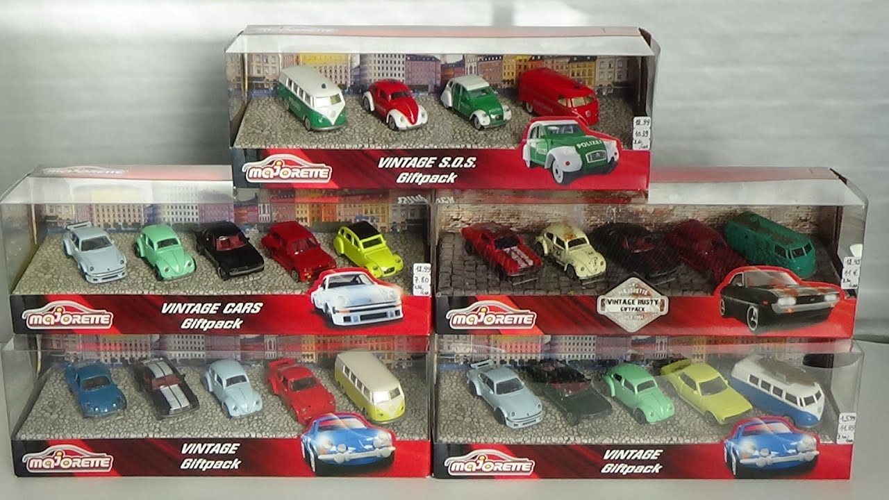 Majorette Vintage Giftpacks 2018-2020
