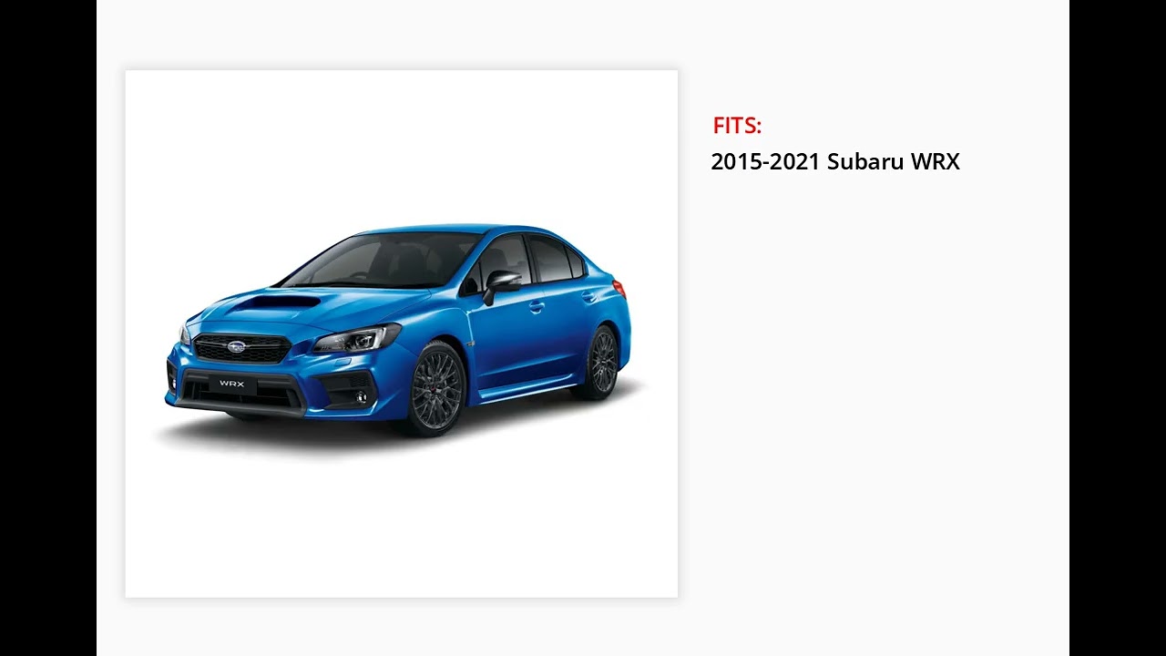 2015-2021 Subaru WRX Under Cover Splash Shield 2.0L - 56410VA000