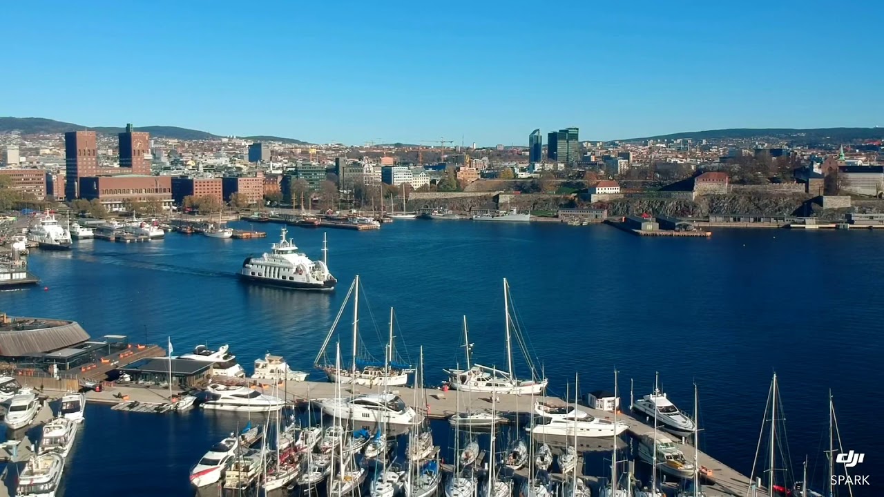 Båt til øyene: Oslo-fergene | Oslo City - Norway Ferry | Island hopping in the Oslo Fjord | 1080p