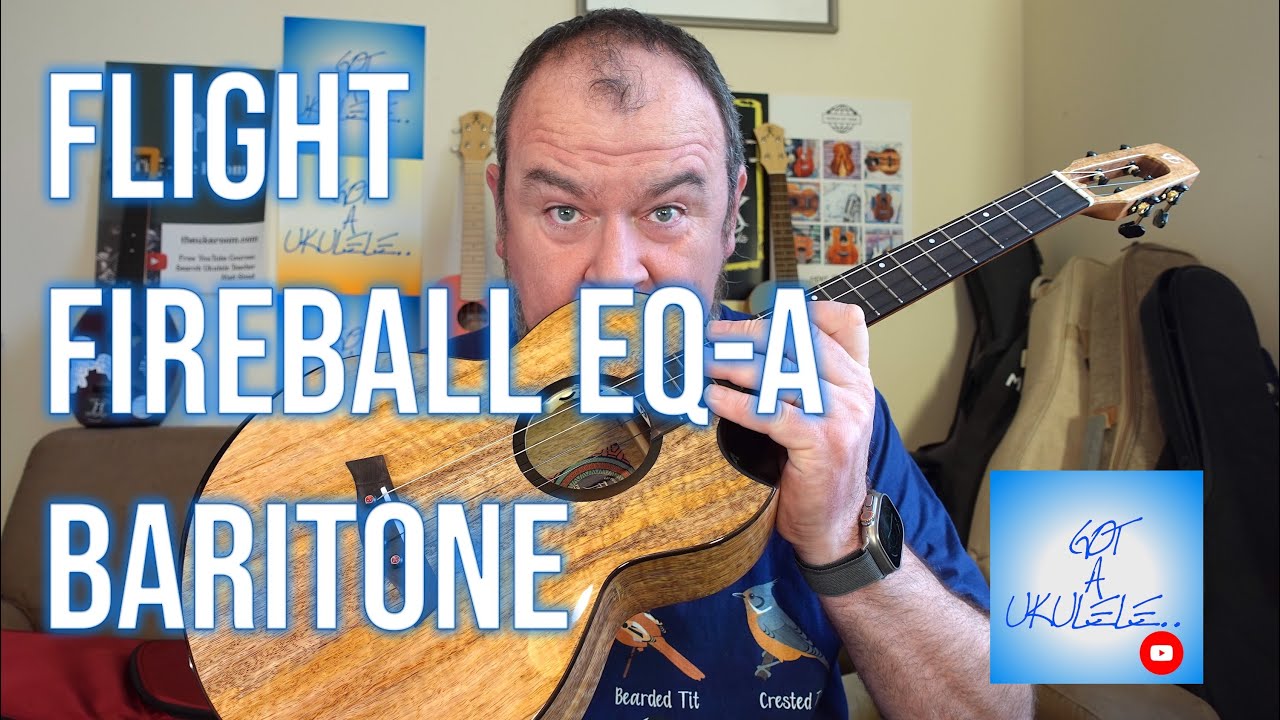 Got A Ukulele Reviews - Flight Fireball EQ-A Baritone