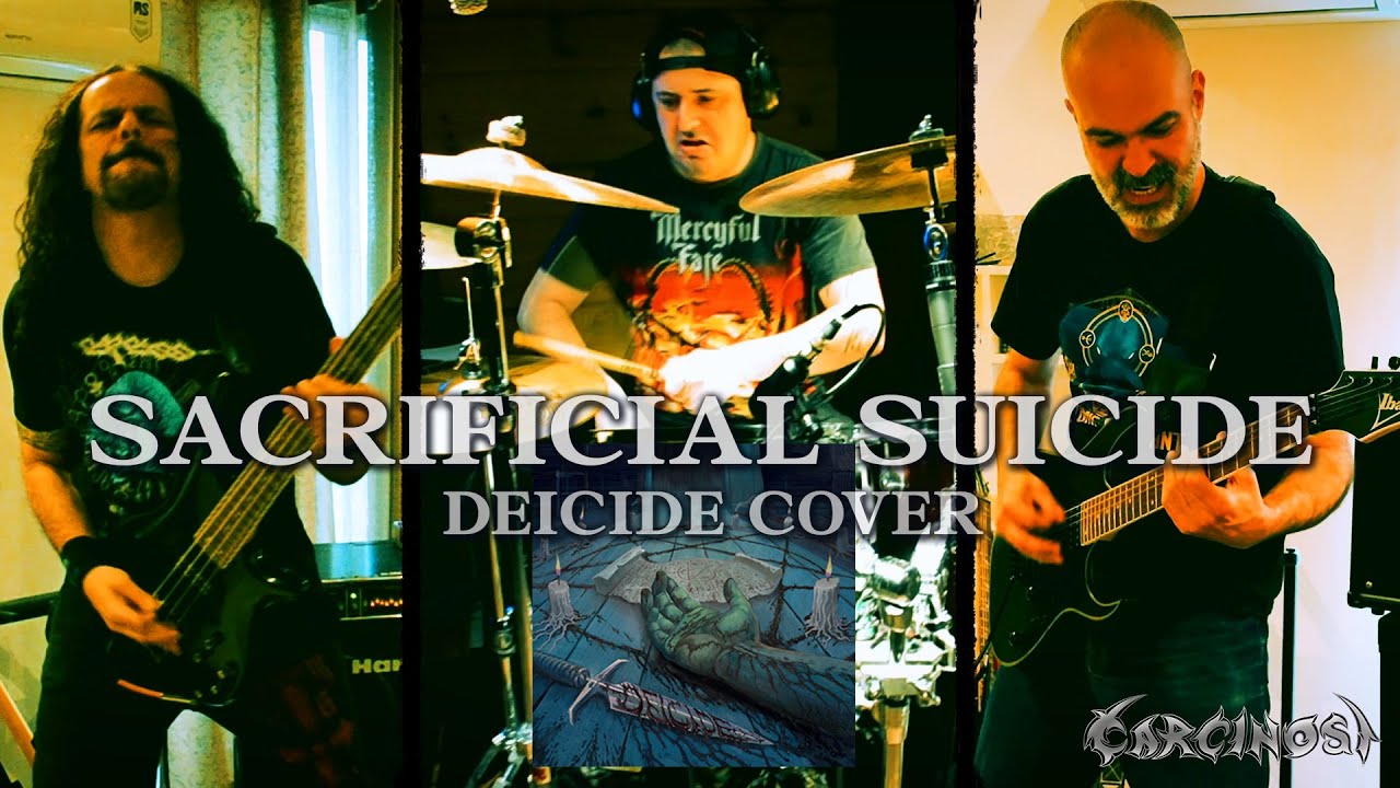 CARCINOSI (Deicide Cover) Sacrificial Suicide | Studio Performance Session