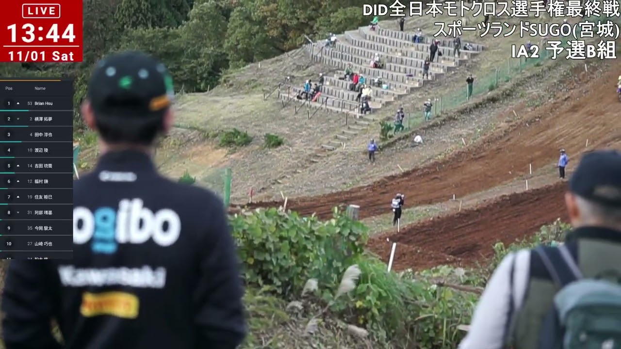 2025 D.I.D全日本モトクロス選手権シリーズ 第7戦 IA2　B組　予選