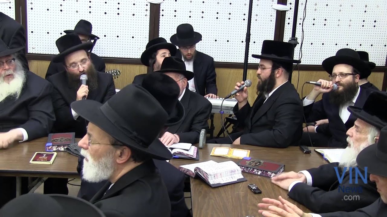 Hanukkah 2013 with Modzitzer Rebbe