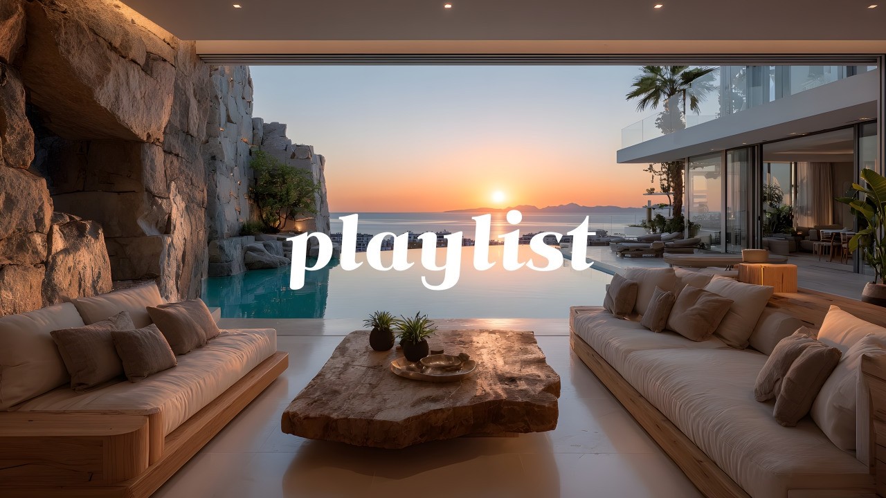 [playlist] l Sunset Ocean Lounge Jazz | Sophisticated Playlist That Fills the Space ㅣ Eedam