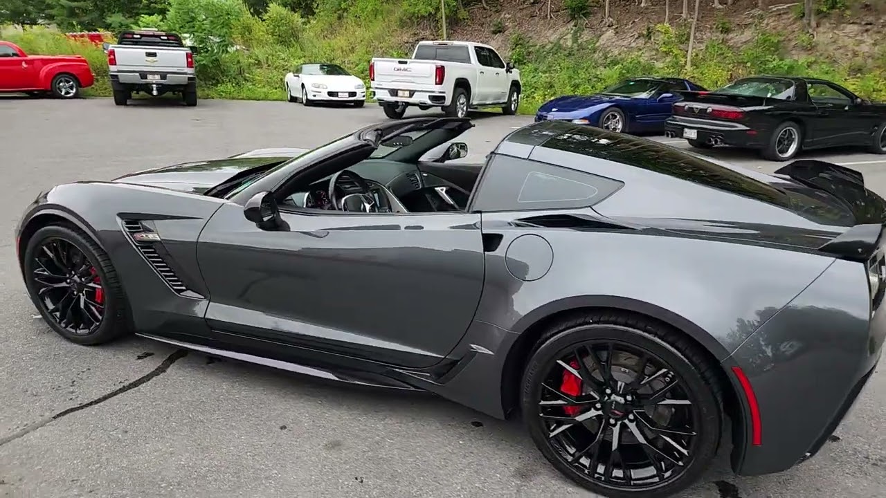 2017 Chevrolet Corvette Z06 2LZ Watkins Glen Gray with full car PPF