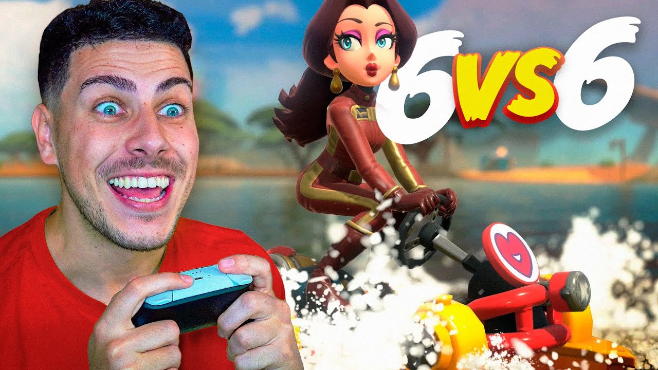 Un día más en el COMPETITIVO de Mario Kart World...