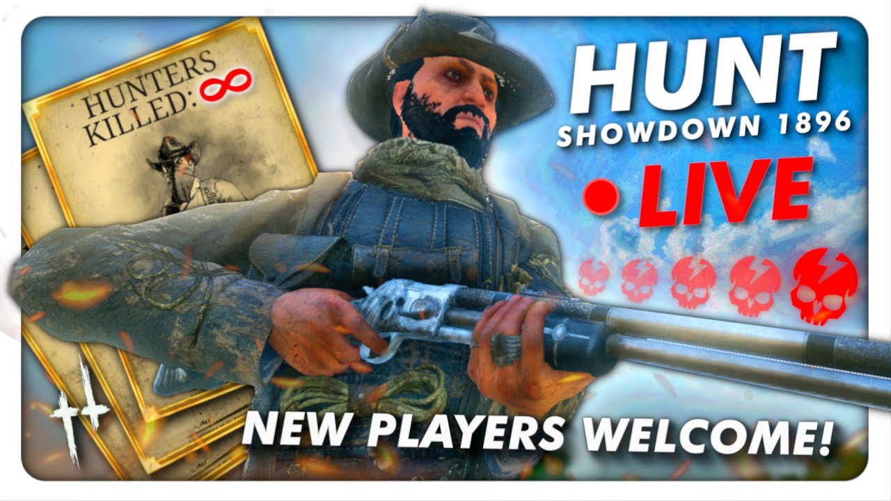 🔴 Hunt: Showdown Solo PVP Gameplay LIVE 🔥 NEW PLAYERS WELCOME ✅ | 6 STAR Vs TRIO 🤠