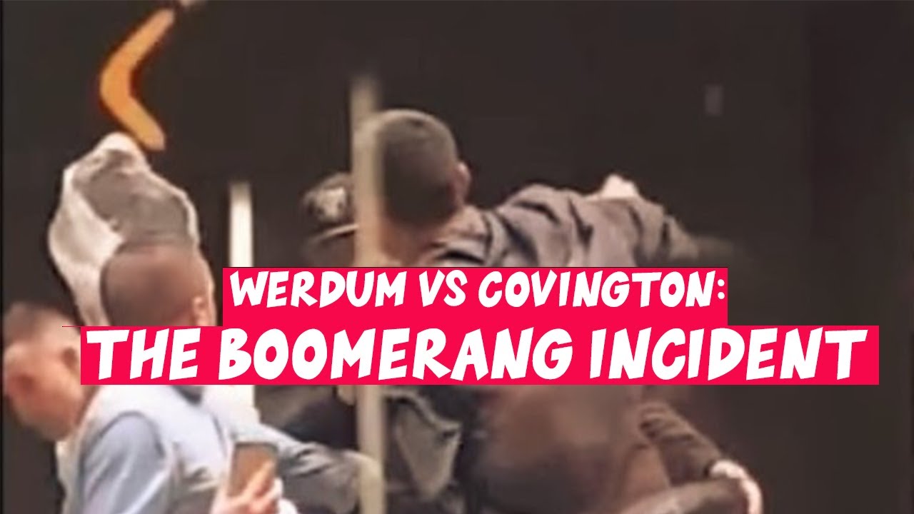 Colby Covington vs Fabricio Werdum: The Boomerang Fight #SHORTS