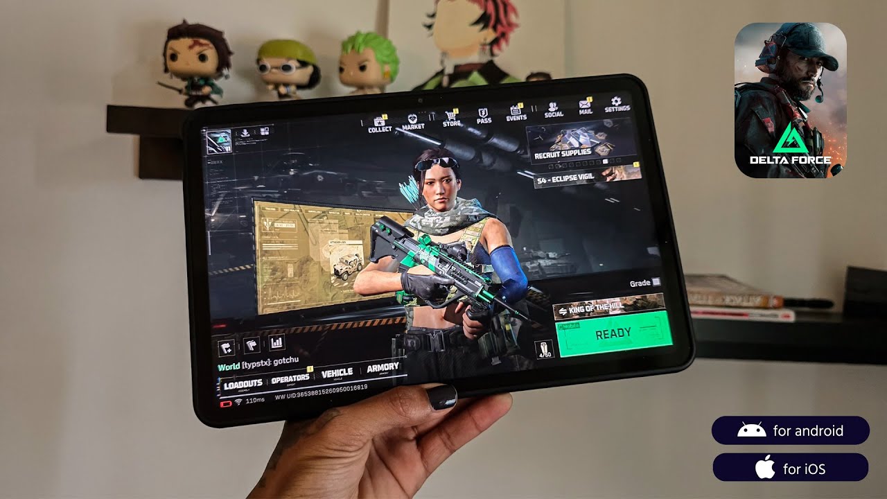 Lançamento Delta Force - Teste Xiaomi Pad 6 - Snapdragon 870 - 8gb ram