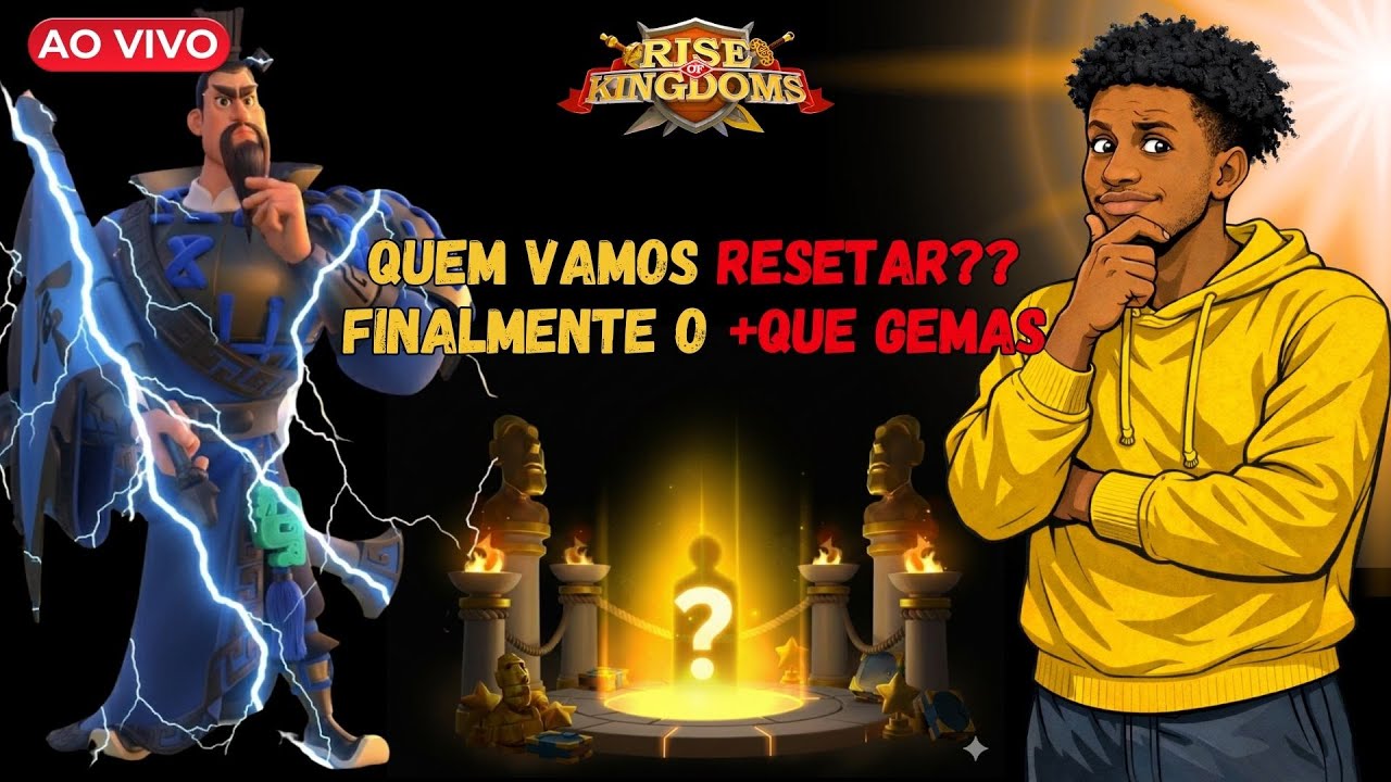 🔴LIVE ON | RESET DE COMANDANTES | 93 VS 89 | RISE OF KINGDOMS