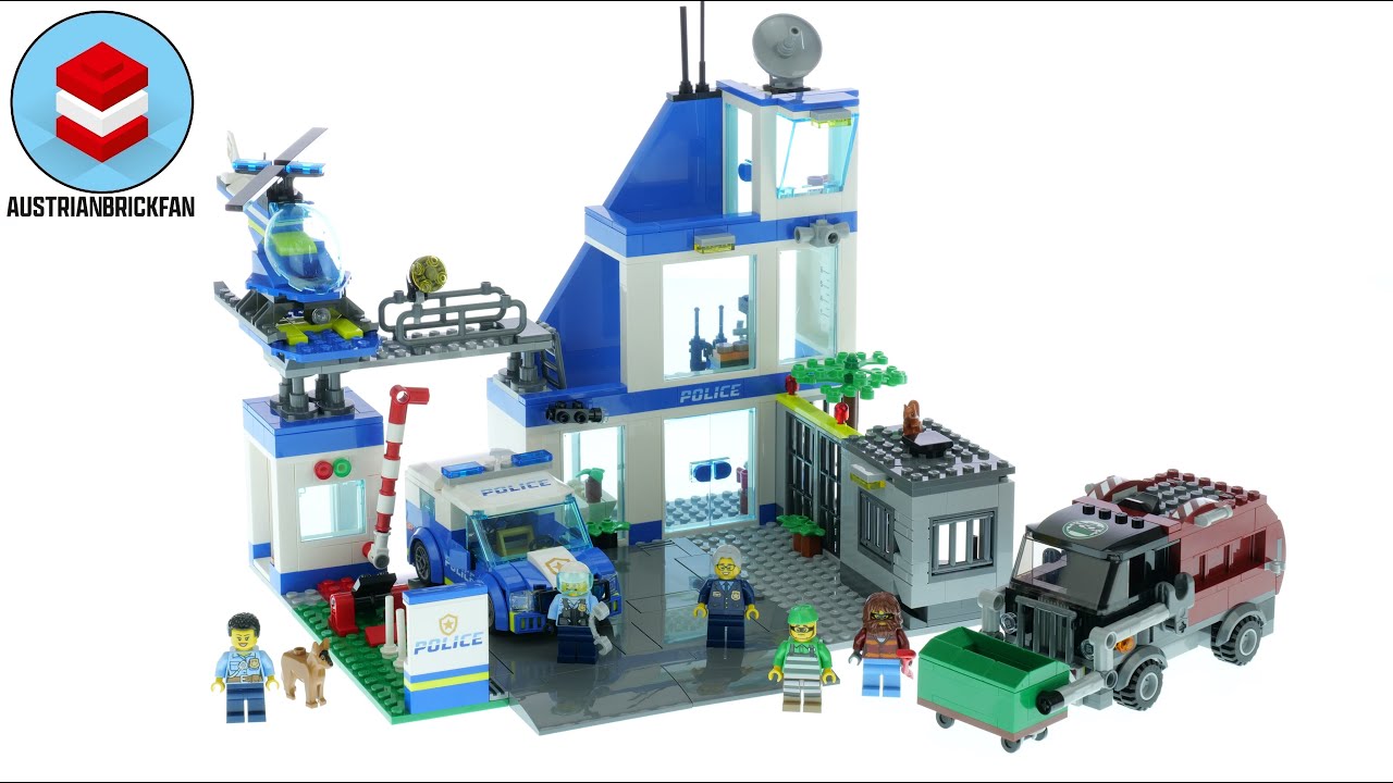 LEGO City 60316 Police Station - LEGO Speed Build Review