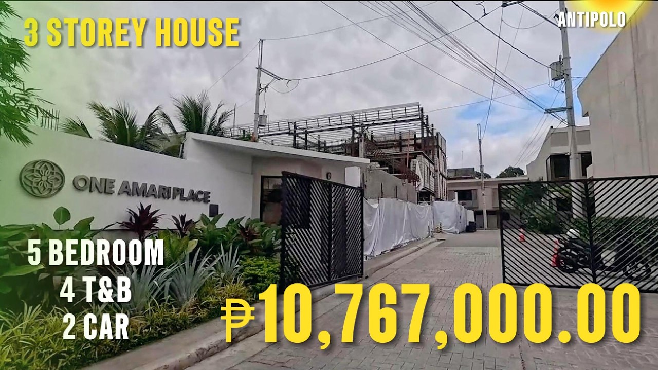 House and Lot for Sale Antipolo | One Amari Place | P 10 Million