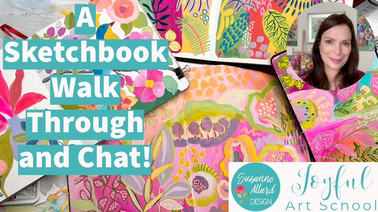 A Sketchbook Walk Through and Chat!
