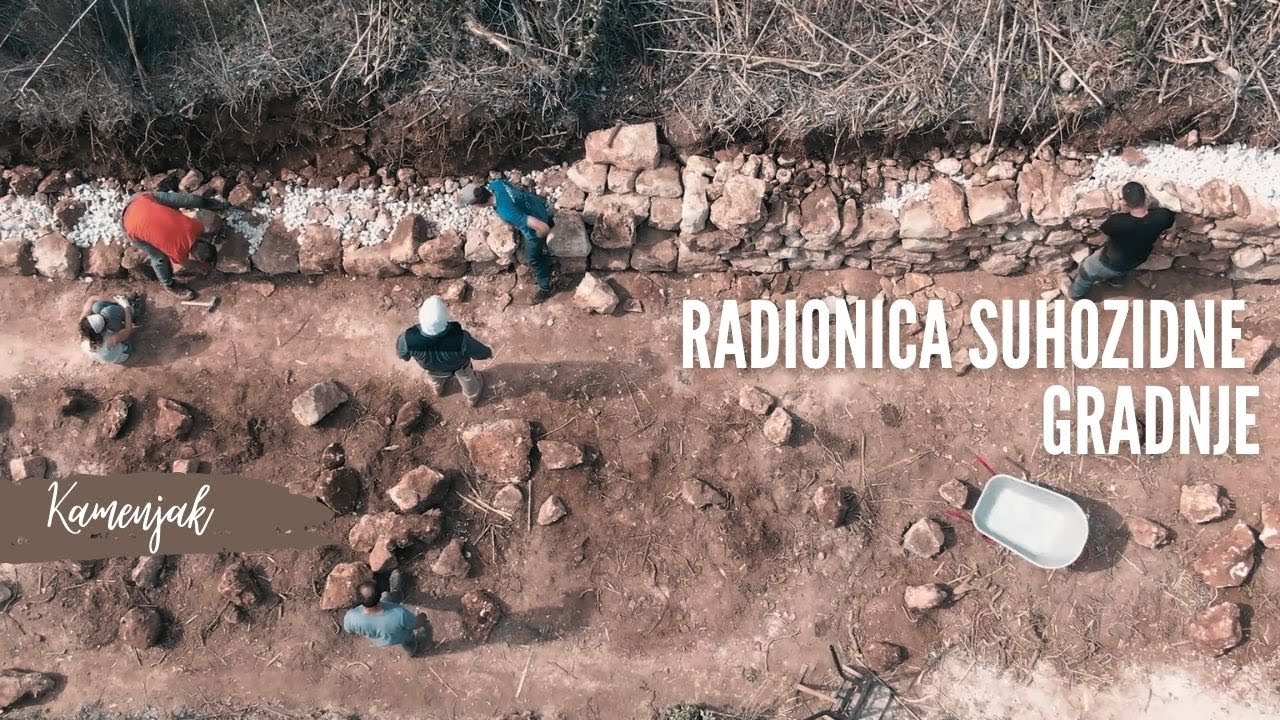 BOJE ZEMLJE Radionica suhozidne gradnje na Kamenjaku