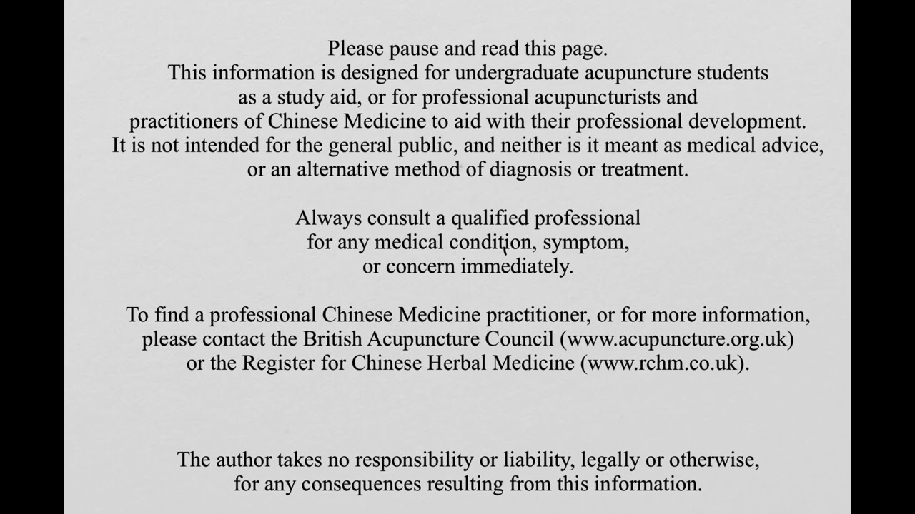 Acupuncture Needle Technique - Tonification - Danny Blyth