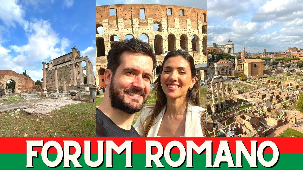 VLOG ROMA #3 | FÓRUM ROMANO, PIAZZA VENEZIA e RESTAURANTES
