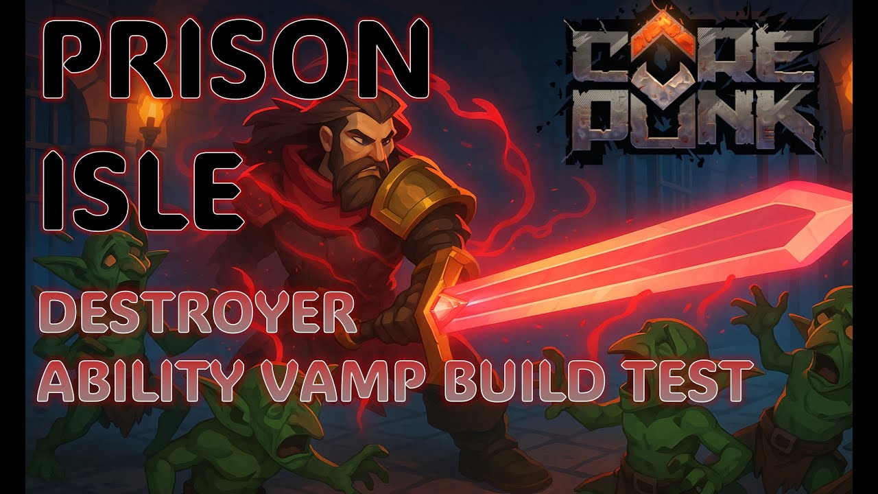 Corepunk - Destroyer Ability Vamp Build - Testing out a new build in PI level 9 - RIP Mic Audio