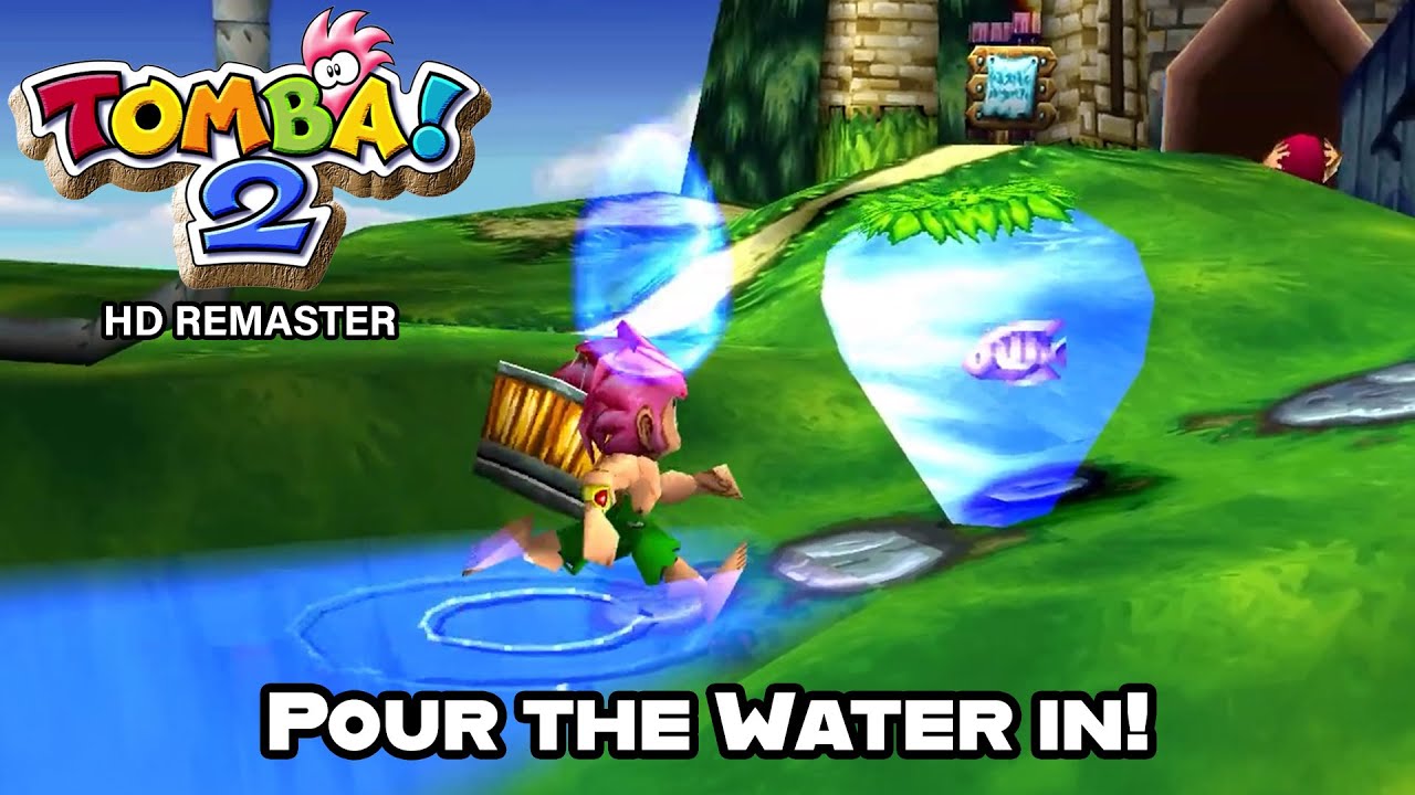 Pour the Water in! - Tomba! 2 The Evil Swine Return HD Remaster Walkthrough