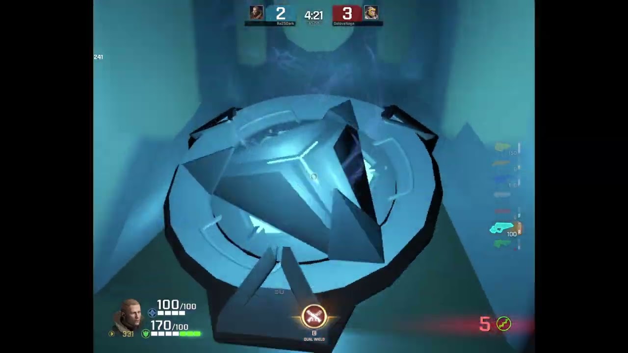 Quake Champions - Duel - Elo 1290 vs 1353 - Insomnia