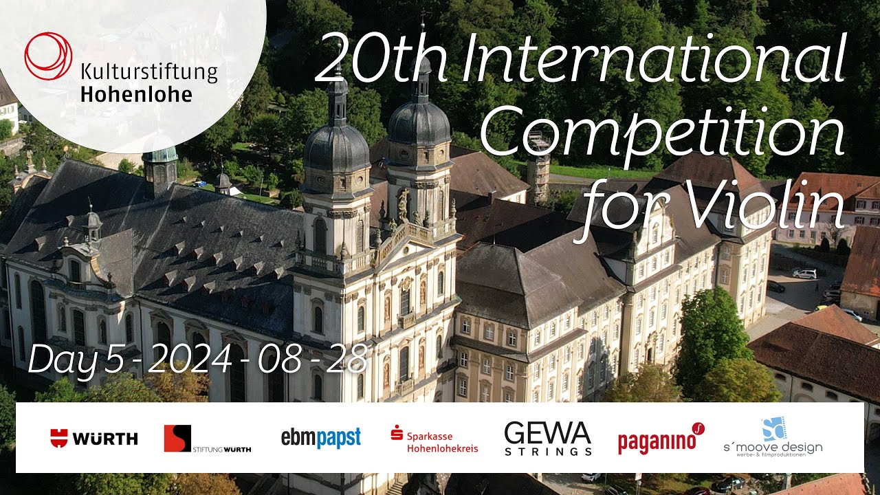 20th International Violin Competition 2024  - DAY 5 - Wednesday