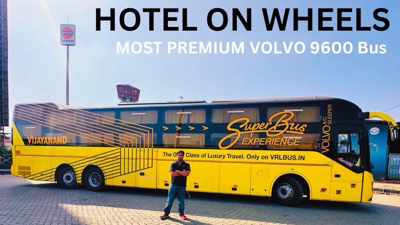 2 CRORE Ki Super Premium Luxurious Volvo 9600 GOLD Class Multi Axle AC Sleeper Bus 😲