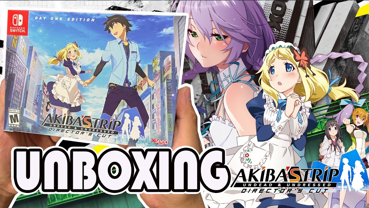 Akiba's Trip: Undead & Undressed Director's Cut (Day 1 Edition (Nintendo Switch)) Распаковка
