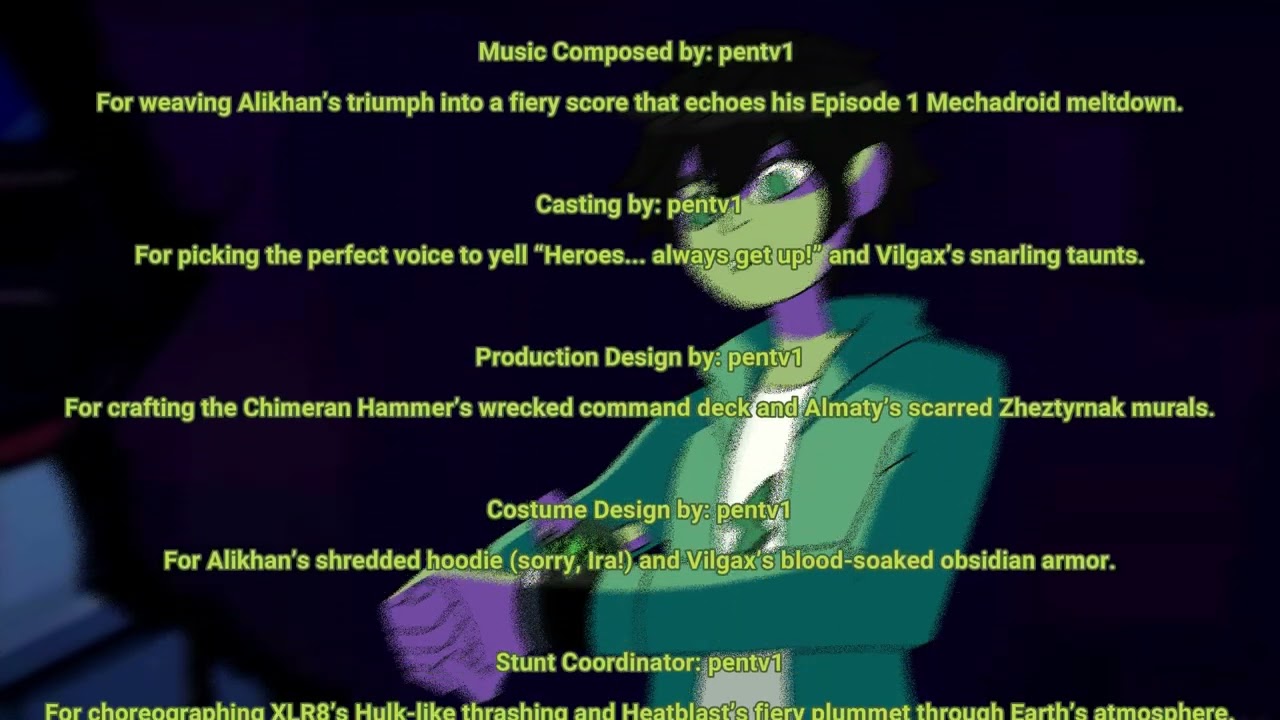 Alikhan - The Wielder Of The Omnitrix (OC). Credits for Season 1