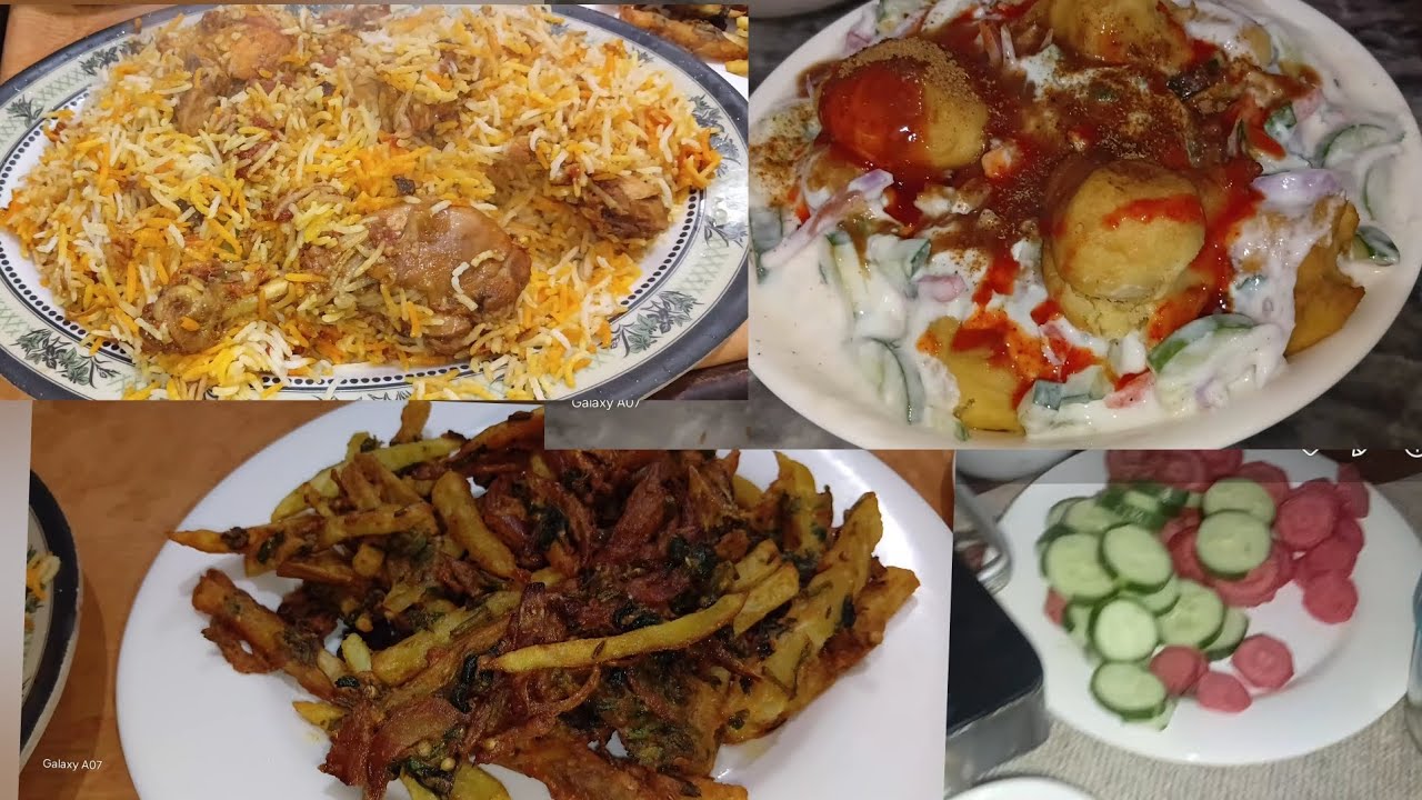چٹ پٹ بننے  والےدہی  بھلےاور افطاری کی تیاری 