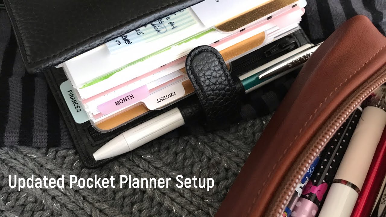 Updated Pocket Planner Setup
