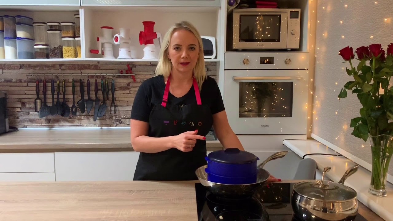 Tupperware Steam it.