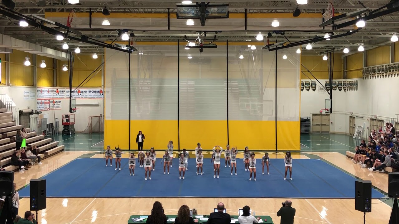 Stevenson High School Varsity Cheerleading - North Suburban Conference Championship - 1/18/2019