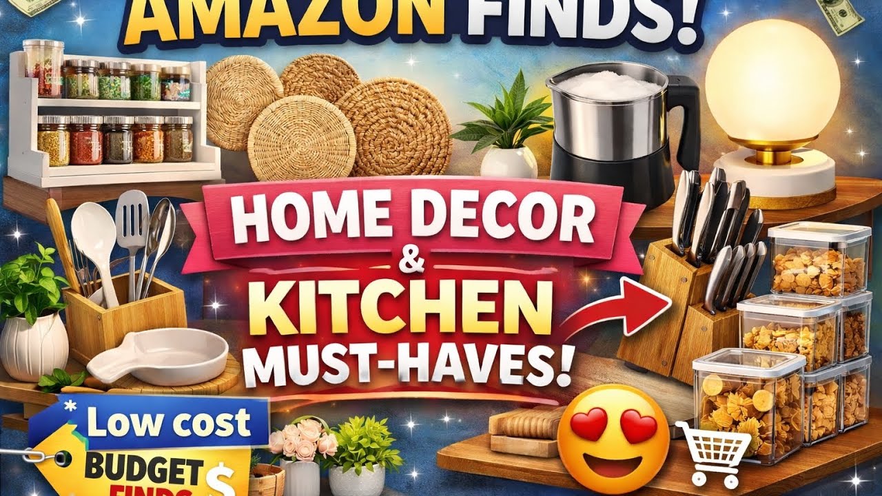 Amazon Finds Home Decoration & Kitchen Needs 🏡🍳 | Useful & Budget Items (2026)